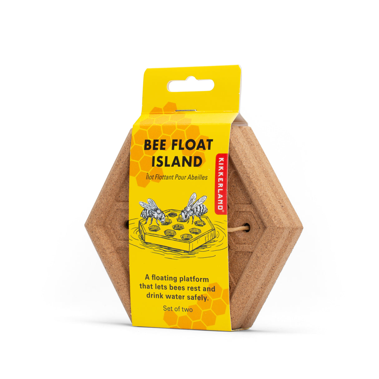 Kikkerland Bee Float Island Brown
