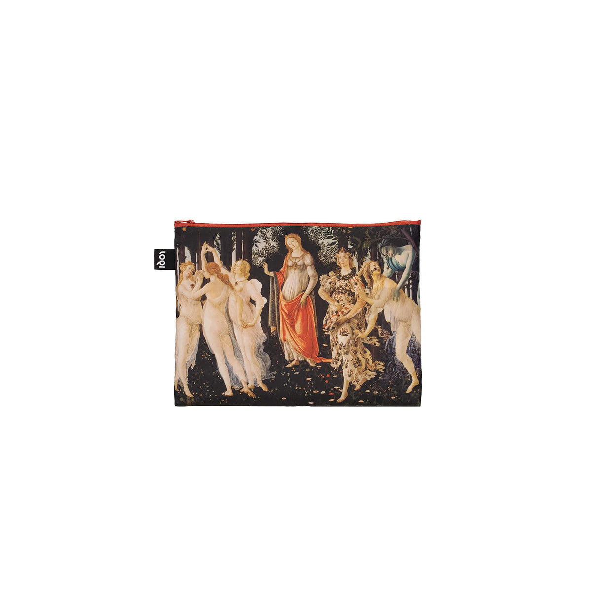 LOQI Sandro Botticelli Zip Pockets 3pcs Set Multi-Coloured