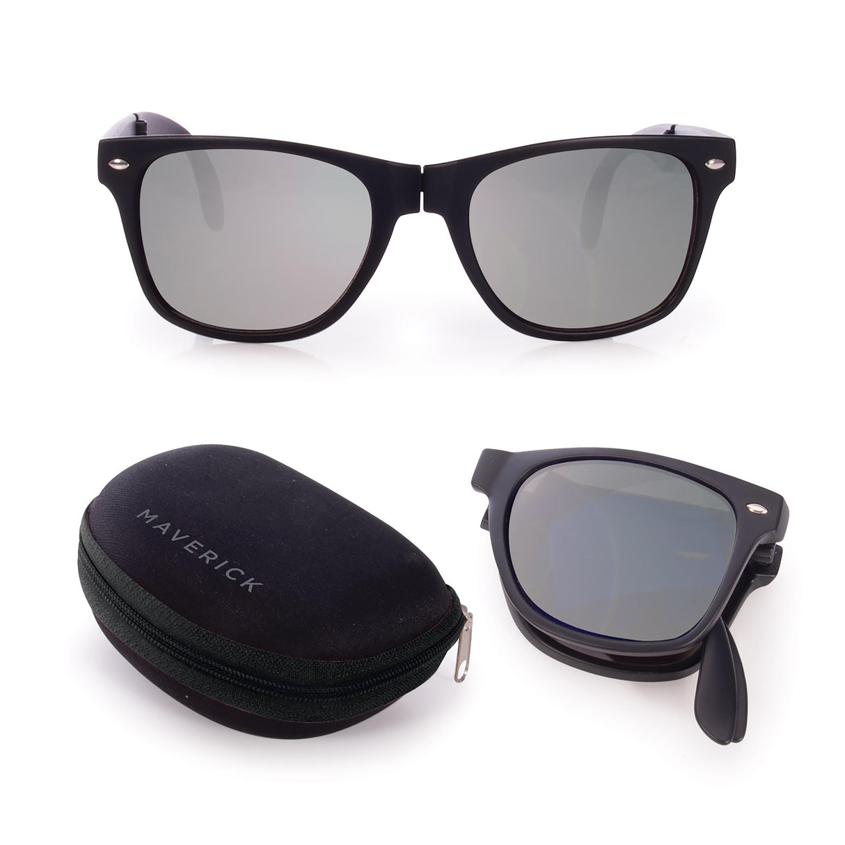 Maverick Folding Sunglasses CDU 12pcs/3 Assorted