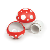 Fred Mushroom Cups Nesting Measuring Cups 6pcs Set Red