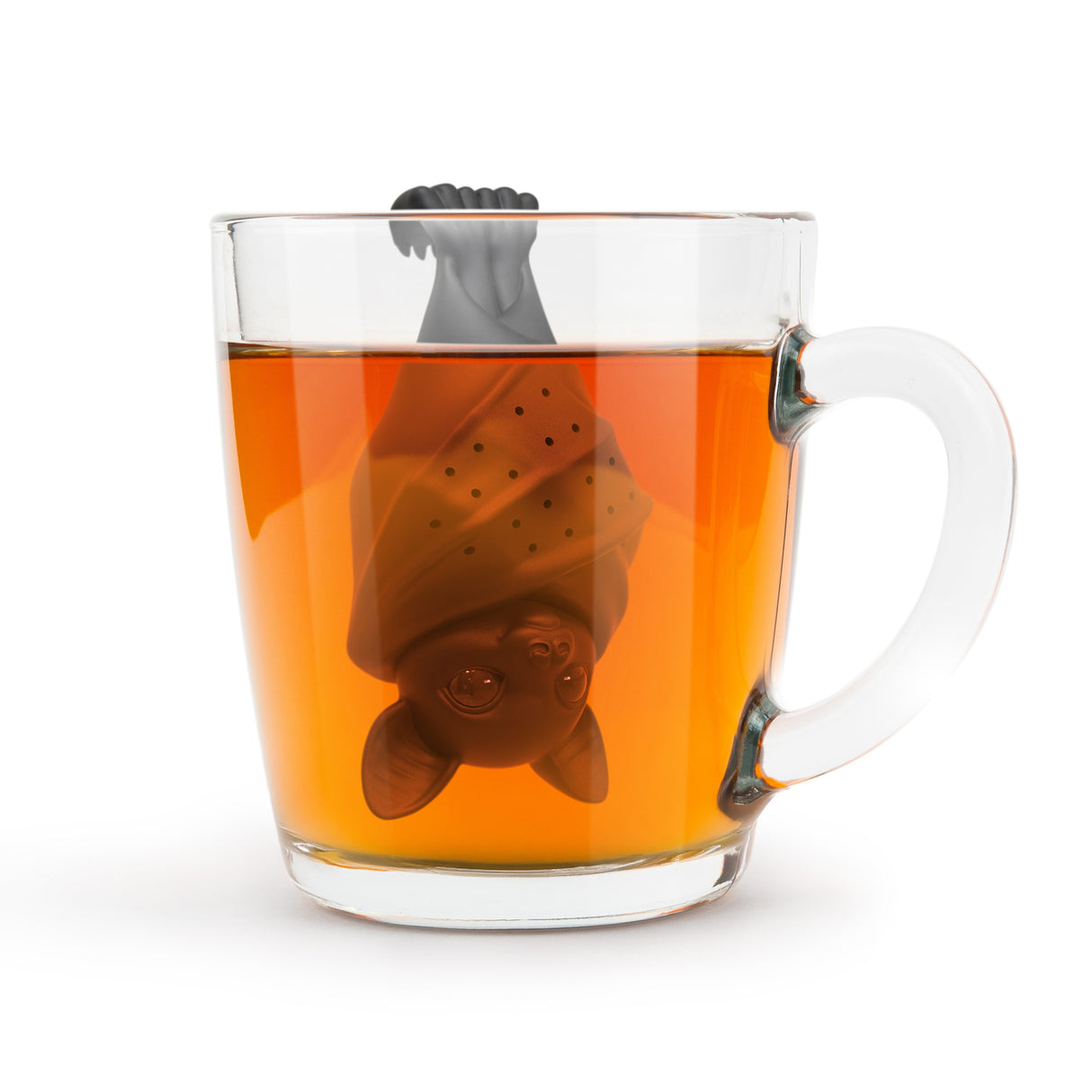 Fred Night Steeper - Bat Tea Infuser Black