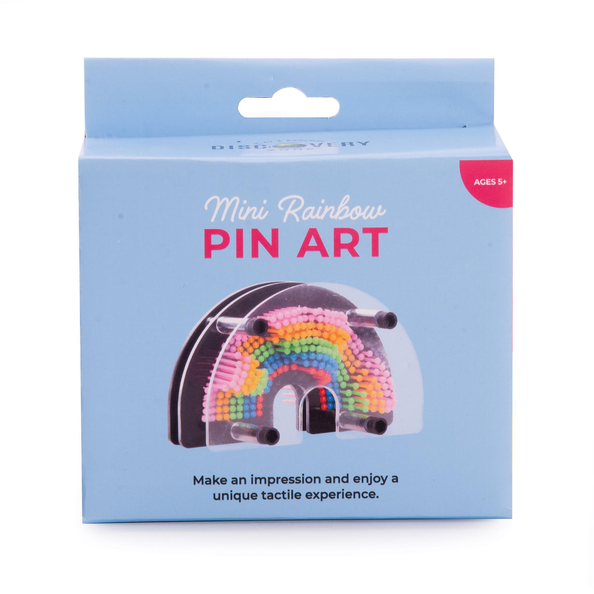 Discovery Zone Mini Rainbow Pin Art 3pcs Assorted